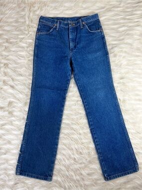 Wrangler Western Jeans Men's 32x30 Regular Fit Medium Wash